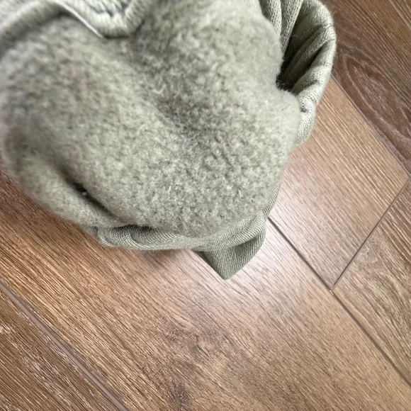 FP Movement by Free People Away we Go Half Zip Pullover Olive Sz L NWT Oversized - Picture 9 of 16